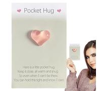 Portable Comfort Card Keepsake, Long Distance Note , Motivation Message with Inspirational Keepsake, Inspirational Greeting Card, Love Reminder with Elegant Design, Caring Present for Friends