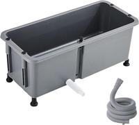 Portable Commercial Floor Mop Sink with Drain Hose for Home, Hotel, Balcony, Bathroom - Heavy Duty Slop Sinks,