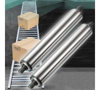 Portable Commercial Rollers - Stainless Steel Replacement Rollers for DIY Projects - Gravity Roller Conveyors 50mm Diameter 150mm Length - Heavy Duty Transport Solutions