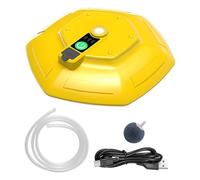 Portable Compact Aquarium Air Pumps Quiet Aquarium Aerator Quiets Floating Oxygen Pumps for Bucket and Fish Tanks Channel Aerator & Inflator