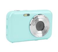 Portable Compact Mini Camera 44MP 1080P FHD Video 16X Zoom 2.4inch Screen with Fill Light Anti Shake Built in Microphone for Beginners Kids Teens Students (Green)