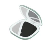 Portable Compact Mirror with Lights 5X Magnifying Pocket Mirror