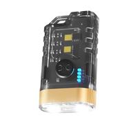 Portable Compact Small LED Flashlight - Rechargeable 9 Levels Camping Light - Compact | For Hiking Night Survival Outages Hiking Fishing And Camping