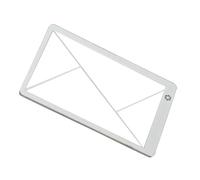 Portable Composition Tool - Abs Photo Viewer, Sketch Viewfinder | 5.4cm Thin Frame with Proportion Markings, Handy Design Tool for Plein Air Artists, Visual Learners, and Photography Layout Planning