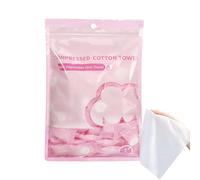 Portable Compressed Towels, 100 Pieces Mini Washcloths, Individually Wrapped Coin Tissues, Compact Cotton Style Face Wipes, Travel Hygiene Gear for Dorm & Gym, Cleaning Kit for Hiking