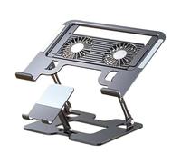 Portable Computer Stand With Phone Holder - 5 Heights Adjustable Cooling Stand For Computer And,Cooling Bracket For Acid Plates | Office Bedroom Reading Study Meetings Classroom And