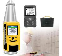 Portable Concrete Hammer Tester, Digital Display Resiliometer with Voice Broadcasting, Test Scope 10-60Mpa, Auto-Conversion & Voice Prompt for Building Inspection