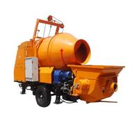 Portable Concrete Mixer Pump for Small and Medium Jobs, Offering Efficient Mixing and Pumping for Roof Slabs, Floor Leveling, Courtyard Construction and Wide-Span Building Applications