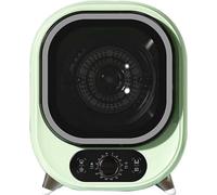 Portable Condenser Tumble Dryer, 5kg Compact Mini Spin Dryer, 0.8kg Load Capacity, Small Vented Tumble Dryer
