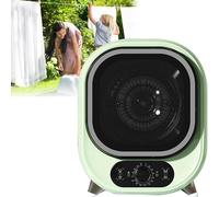 Portable Condenser Tumble Dryer, Compact Mini Spin Dryer 0-200 minutes, 35dB Silent Small Dryer for Countertop/Wall Mount - Perfect for Apartments