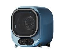 Portable Condenser Tumble Dryer With 0.8kg Load Capacity,with Dual Temperature Control Probe,Small Vented Condenser Dryer,Stainless Steel Tub,for Counter Top or Wall Mounted Use for Small Spaces(D)