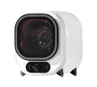 Portable Condenser Tumble Dryer With 0.8kg Load Capacity,with Dual Temperature Control Probe,Small Vented Condenser Dryer,Stainless Steel Tub,for Counter Top or Wall Mounted Use for Small Spaces(B)