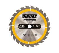 DeWALT Portable Construction Circular Saw Blade 184 x 16 mm x 24T