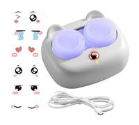 Portable Contact Lens Cleaner 3 Modes USB Glasses Moisture Retention Tool