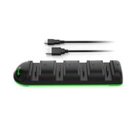 Portable Controller 4 Charges Small Circuit Defense Simultaneous 4 Device Consoles Charging Base For NS2 Consoles 2 Small ABS Game Controller Charges