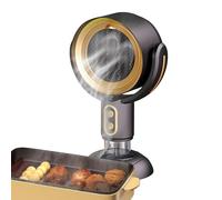 Portable - Cooking Extractor, Plane | Small Range Bonnet Desk Fan for Use of Negative Ionic Function Retractable Catch Purifier