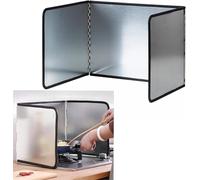 Portable Cooking Splatter GuardFolding Oil Splash Shield for Frying Pan & Stove Kitchen Grease or for Effortless Cleanup & MessFree Cooking