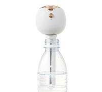 Portable Cool Mist Humidifier - Humidity Generator, Small Mini Ultrasonic with Color LED | Bedroom Office Car Travel Plant Compact Quiet Easy