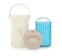 Portable Cooler, Breast Milk Cooler, Large Real Time Temperature Display, Double Vacuum Insulation, 360° Cooling 24 Hours, Stainless Steel