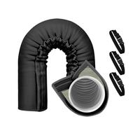 Portable Cooling Air Hose Cover - Insulated Exhaust Hose Wrap, Multilayer Cold Air Retention Cover | Electricity-Saving Accessories for - And Outdoor Use Ventilation Pipe Insulation Cover