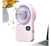 Portable Cooling Fan 100 Speeds Rechargeable Blower