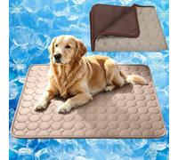 Portable cooling mat for dogs for Outdoor Travel and Car Use | Lightweight, foldable, and easy to carry in bags. Keeps your furry friend comfortable during road trips and camping.