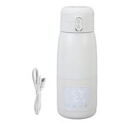 Portable Cordless Bottle Warmer Constant Temperature USB Rechargeable Travel Water Warmer for Breastmilk (350mL)