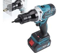 Portable Cordless Rivet Nut Gun, Electric Rivet Nut Tool M3-M12