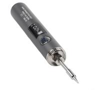Portable Cordless Soldering Iron Kit Digital Display Temperature Control USB Powered Quick Heat Up with LCD Screen (510-K)
