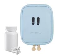 Portable Cosmetic Bag, Portable Toiletry Container, Lightweight Multi-Compartment Storage Pouch, Space-Saving Travel Supplies for Camping Trip Business Trip Car