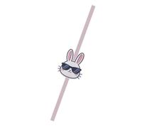 Portable Cotton Door Ornament with Rabbits Motifs 7 Foot