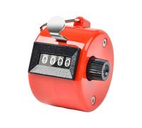 Portable Counter Handheld Counter for Coaching Knitting Hand Mechanical 4 Digit Number Count Clickers Classroom