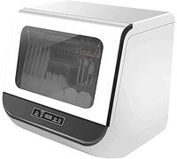Portable Countertop Dishwasher,Automatic High Temperature Washing Smart Dishwasher Suitable for Kitchen Cleaning/Storage