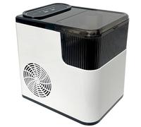 Portable Countertop Ice Maker, 26.5lbs/24H Self-Cleaning Ice Machine, 6-Min Quick Bullet Ice, One-Touch Operation Masticating Maker for Home Bar Kitchen Office