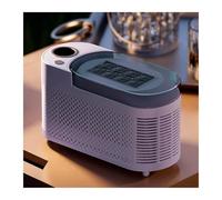Portable Countertop Ice Maker Energy Efficient Miniature Car Electric Making Machine for Home Kitchen Camping for Home/Kitchen/Office(White)