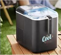 Portable Countertop Ice Maker Machine 6 Mins Fast Making 1.5L Tank 3 Sizes 81-106 Cubes Self-Cleaning 49.2dB Quiet For Home Kitchen Bar Camping