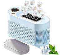 Portable Countertop Ice Maker,Makes 10 Cubes in 10 Minutes,Dual Power Car & AC Power,for Home Office Dormitory Camping Party Coffee Corner