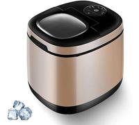 Portable Countertop Ice Maker - Makes Ice Cubes in 7 Minutes, Electric Appliance for Mixed Drinks and Beer, Includes Ice Scoop