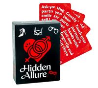 Portable Couples Relationship Card-Game-(50 Cards) - Love Challenge Design System, Lightweight Storage Structure, Engaging Activity Prompts Build, Travel Friendly Game-| Romantic Card-Game-For Adults