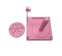 Portable Crochet Caddy - Multi-Functional Yarn Holder Spinner with Detachable Spool Box, Phone Stand & Accessory Organizer for Knitting Lovers (Pink)