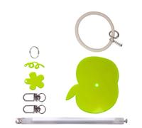 Portable Crochet Tool - Acrylic Yarn Guide, Silicone Spool Wristband | Smooth Rotating Design with Tangle-Free Feature, Handy Storage for Craft Daily Crocheting Knitting Adventures