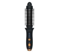 Portable Curling Brush - Rechargeable Nylon Hair Styling Iron | Compact Adjustable Curling Tool for Home, Business Travel, Hotels, Dorms, Conc