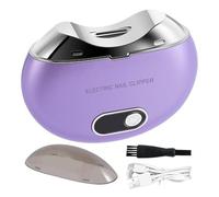 Portable Curved Safe - For Shearing Grinding Fingers and Toes, Portable Design for Safety Waste | Multifunctional Battery Supply, Stainless Steel Storage, Polishing, Trimming, D