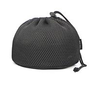 Portable Cutlery Holder Drawstring Bowl Plate Pot Organizer Camping Cooker Stove Tableware Protective Bag for Hiking Travel BBQ (Large)