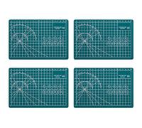 Portable Cutting Board for Artistics Designs Featuring Surfaces and Multilingual Measurement Lines Double Side Measurement Grids