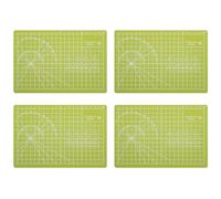 Portable Cutting Board for Artistics Designs Featuring Surfaces and Multilingual Measurement Lines Double Side Measurement Grids
