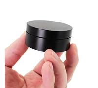 Portable Daily Pill Case, Heavy Duty Aluminium Alloy Round Pill Box, Waterproof Travel Pill Organizer, Pocket Purse Medicine Vitamin Holder EDC Container for Outdoor Camping Working