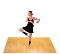 Portable Dance Floor for Home & Studio | Available In: 183 x 122 cm & 122 x 91 cm | Marley Dance Floor Mat for Ballet, Tap, Irish Dancing & More | Dance Flooring for Dancers | Tap Board