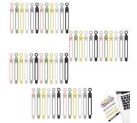 Portable Data Cable Storage Silicone Cable Tie Reusable Cord Wire Organizers USB Management Wire Box