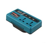 Portable DC to AC 220 V Inverter with Intelligent Technology for Camping and Road Trips Compact Design for Outdoor Adventures Random Colour Green